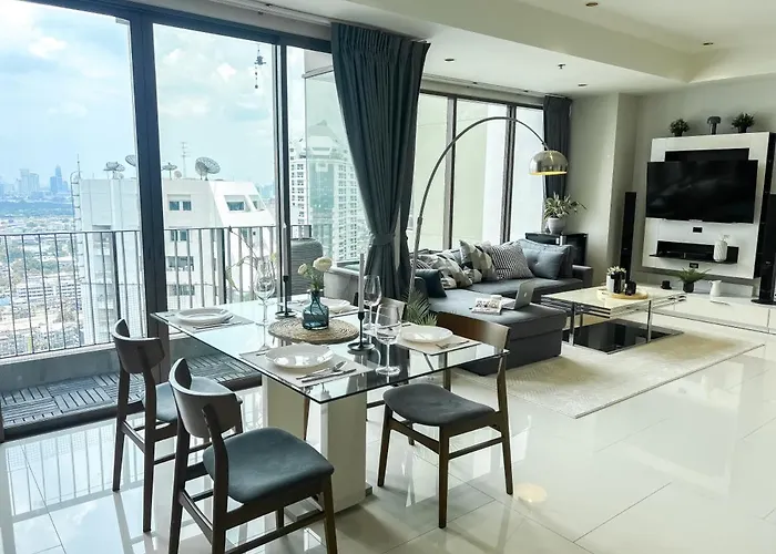The Grand Penthouse 2br Ultra Fast Wifi Sukhumvit * Banguecoque